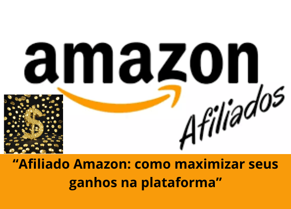 Imagem mostrando a logo da Amazon voltada para afiliados