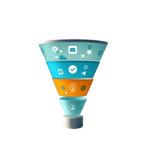 Funil de convers&atilde;o